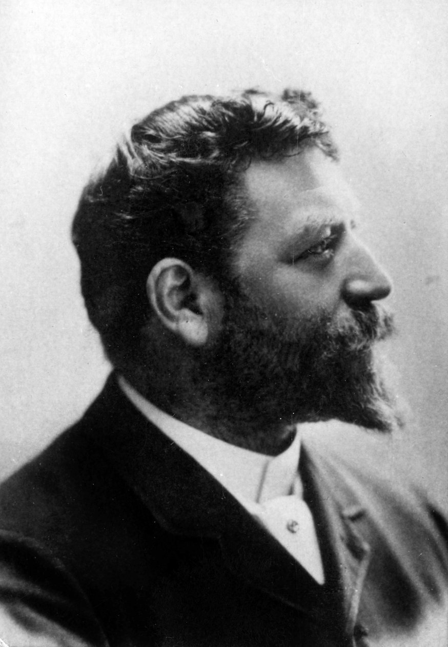 Francesco Tamagno (zdjęcie czarno-białe) autorstwa Italian Photographer