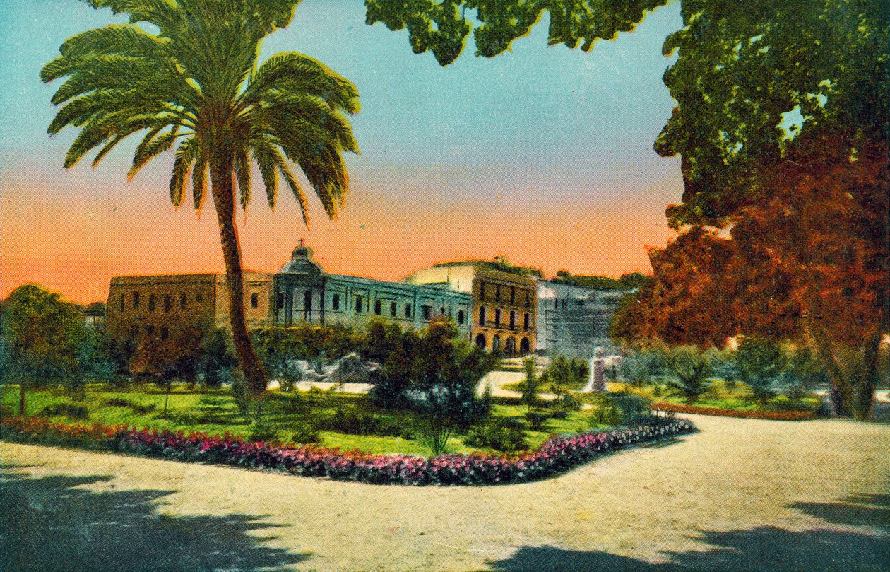 Mesyna, Villa Mazzini (kolorowe zdjęcie) autorstwa Italian Photographer