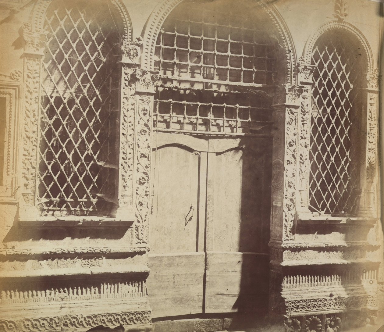 Palazzo Giuzzetti, Wenecja, ok.1865 autorstwa Italian Photographer
