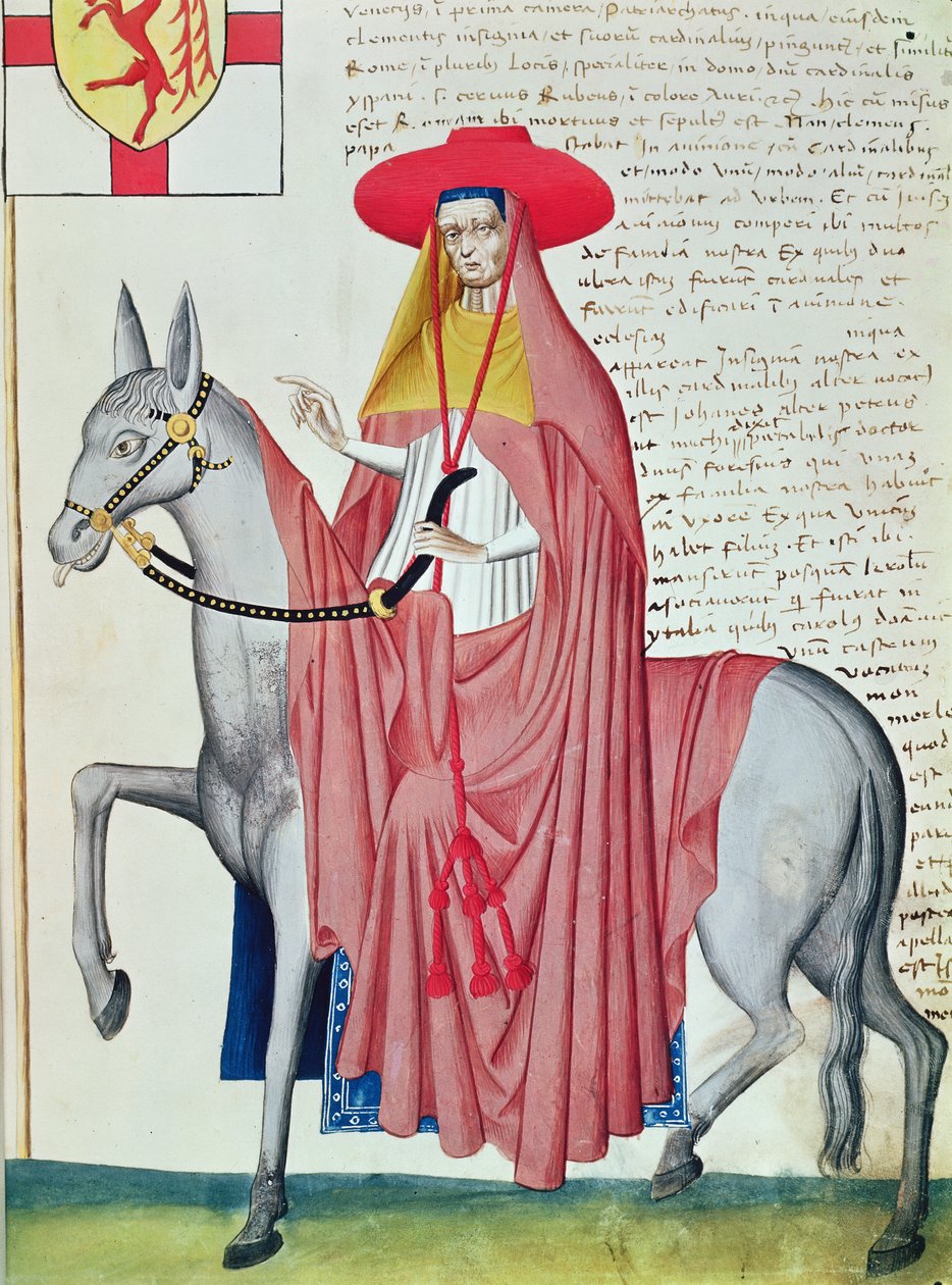 Biskup z „Codex Capodilista” (welum) autorstwa Italian School