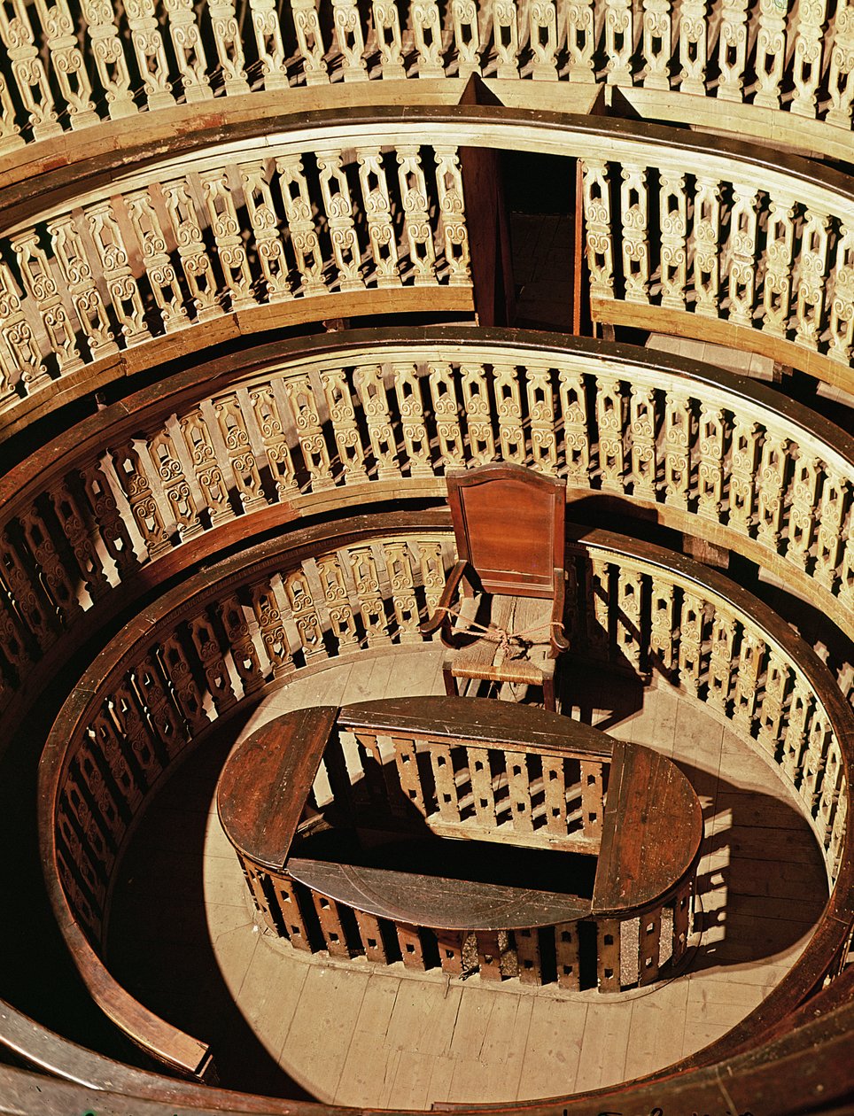 Teatr anatomiczny, zbudowany 1594-95 autorstwa Italian School