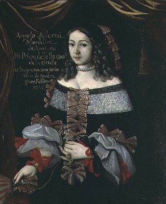 Angela Adorni, Przeorysza Pobożnego Domu Panny autorstwa Italian School