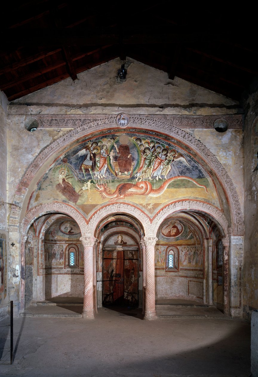 Apokalipsa - fresk autorstwa Italian School