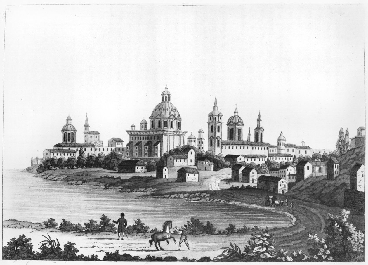 Buenos Aires, Argentyna, ok. 1820 autorstwa Italian School