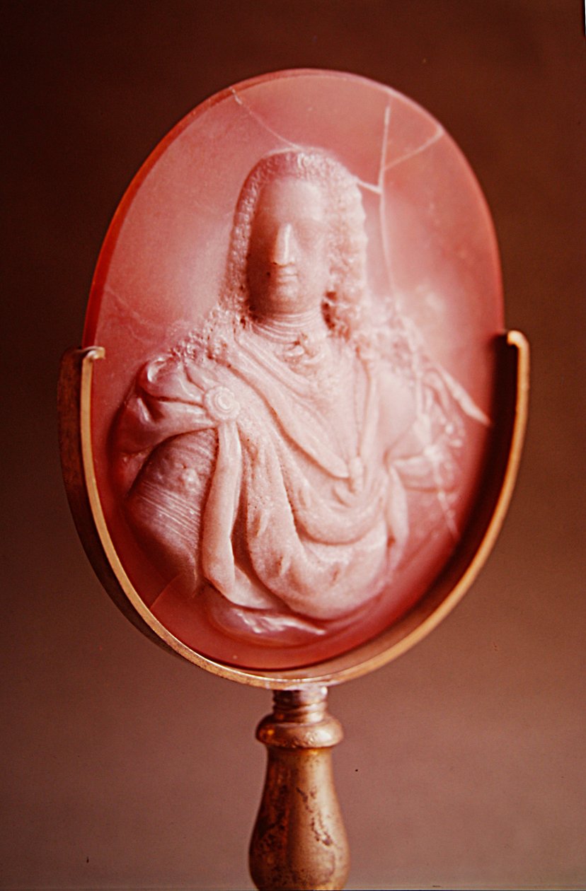 Kamea Francois z Lotaryngii, c.1740 (agat) autorstwa Italian School