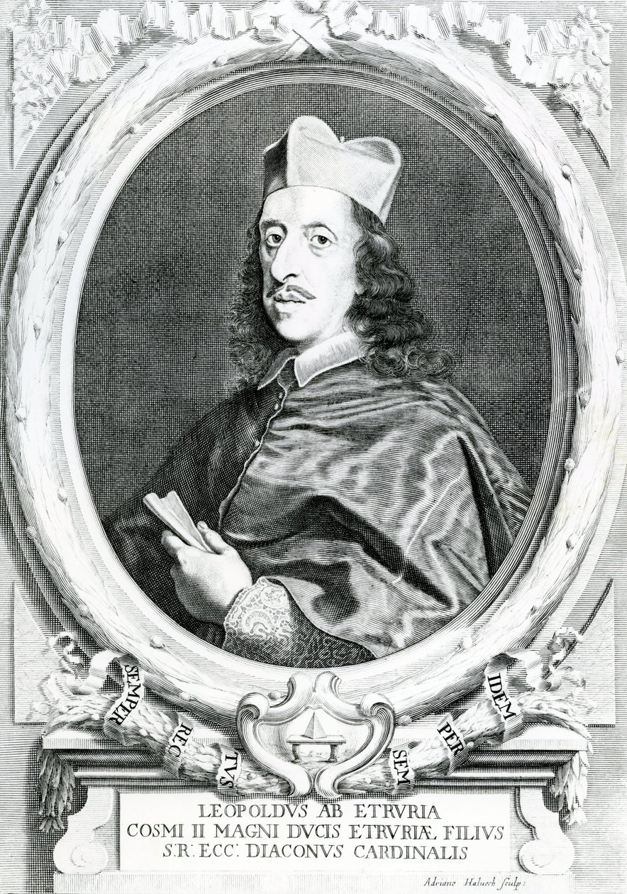 Kardynał Leopold de Medici (1617-1675) autorstwa Italian School