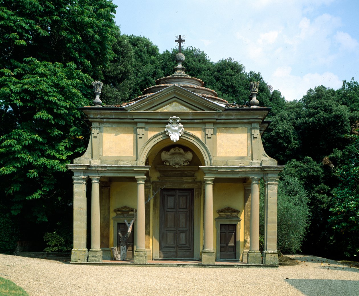 Kaplica w Villa di Celle, 1703 autorstwa Italian School