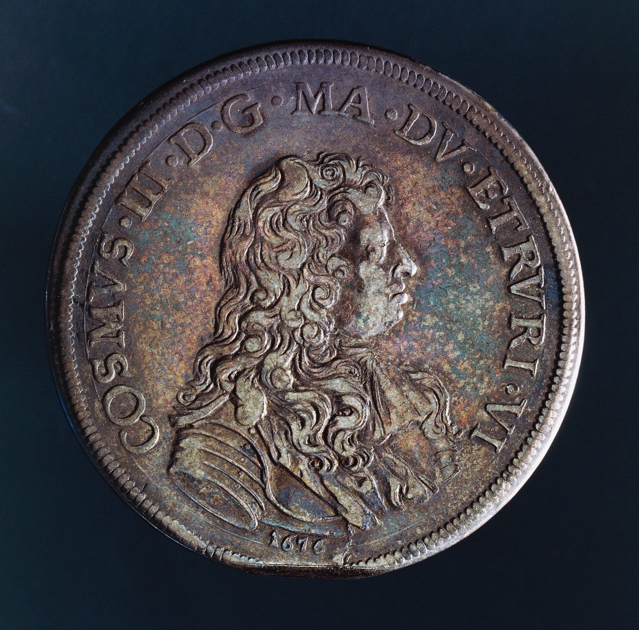 Cosimo III de Medici, Wielkie Księstwo Toskanii, awers autorstwa Italian School