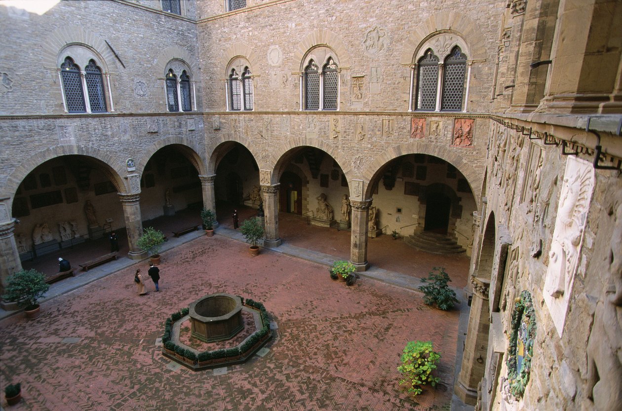 Dziedziniec autorstwa Italian School