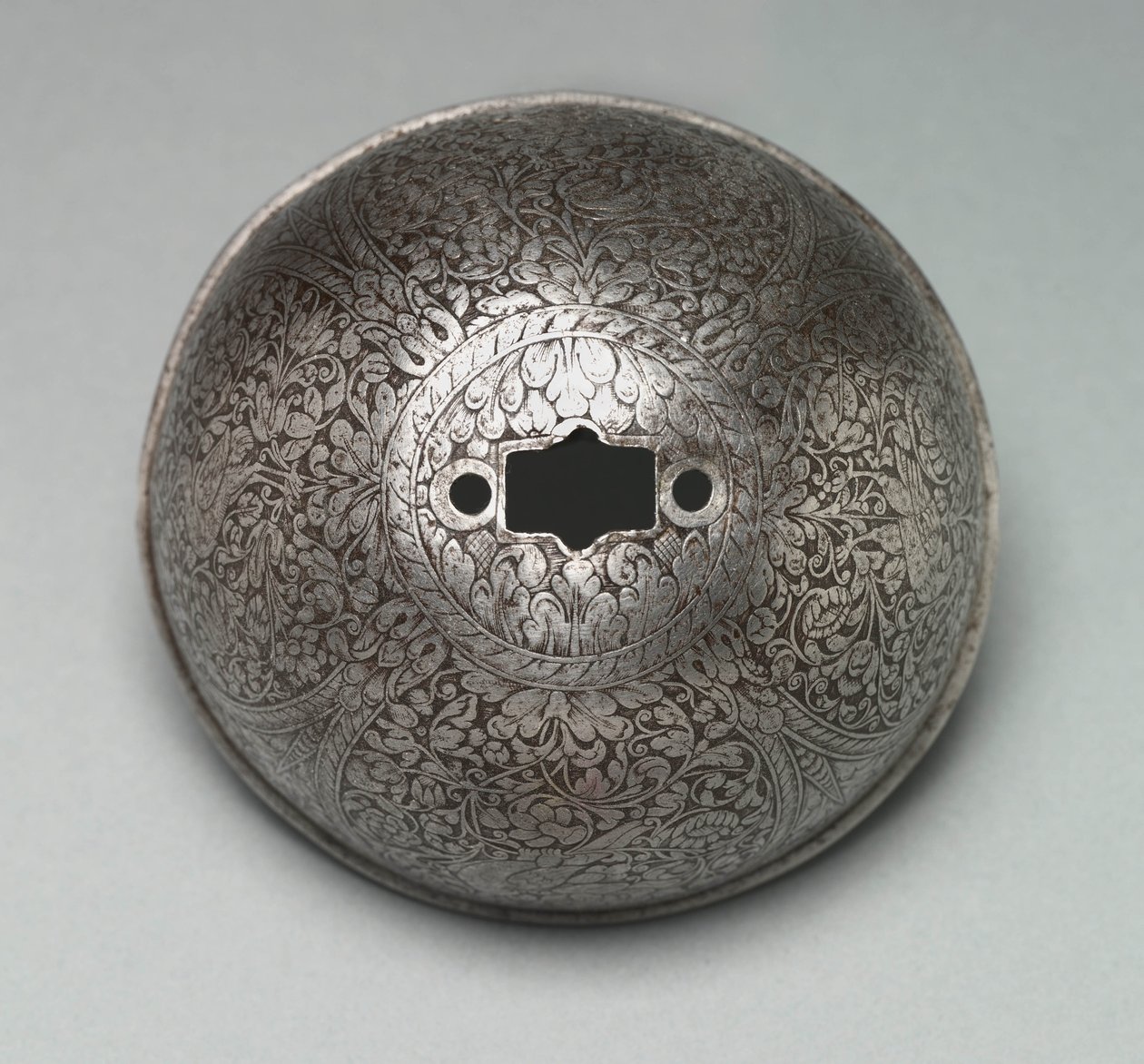 Kubek z rękojeści rapiera, ok.1650-75 (stal) autorstwa Italian School