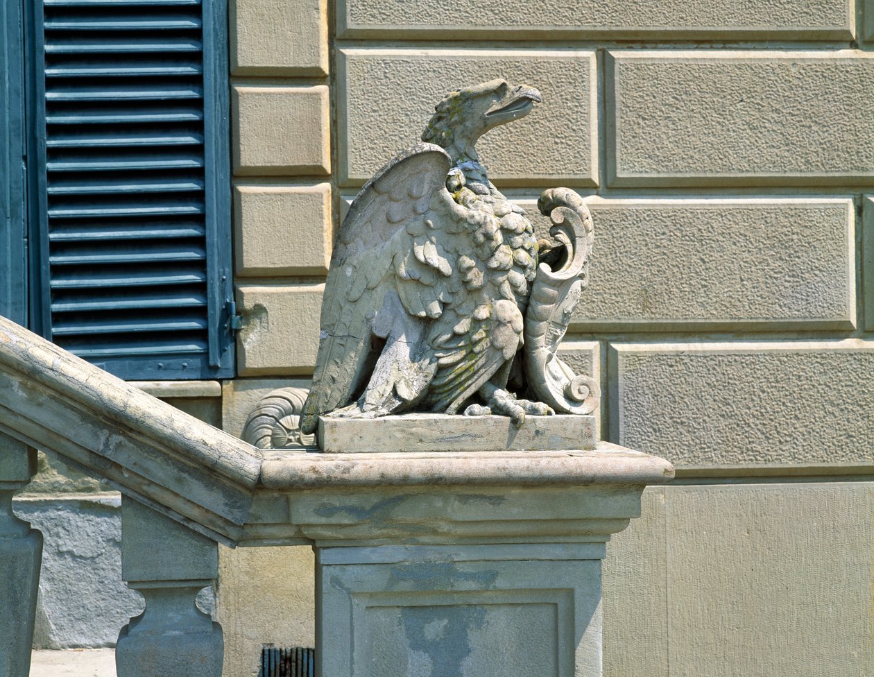 Orzeł i herb, Villa di Celle autorstwa Italian School