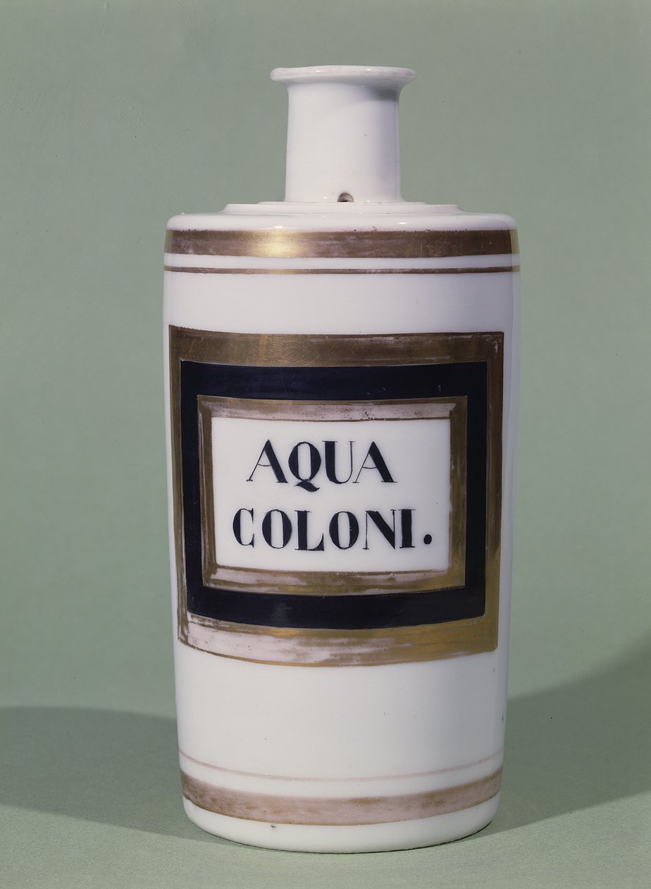 Butelka Eau de Cologne, początek XIX wieku (ceramiczna) autorstwa Italian School