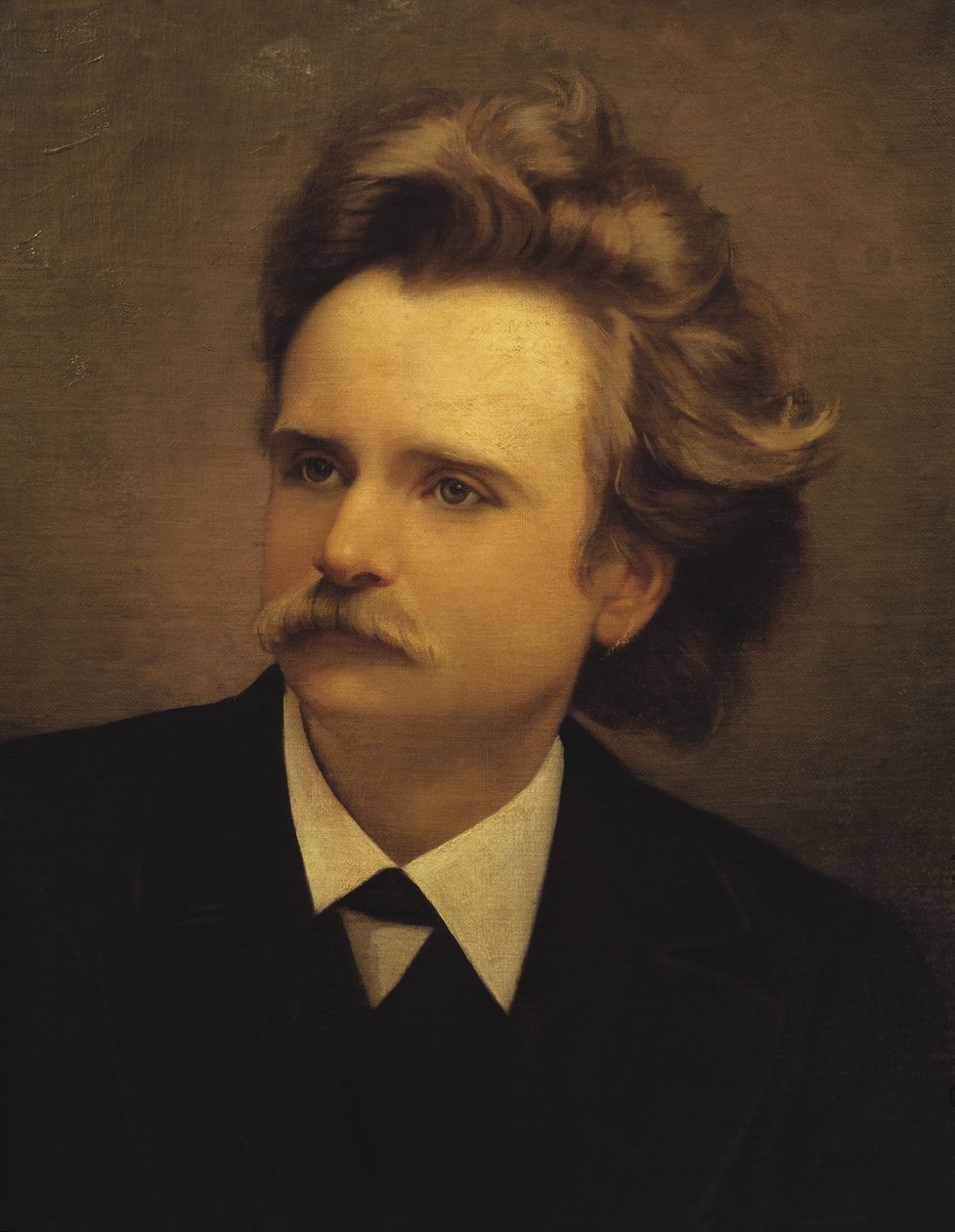 Edvard Hagerup Grieg (1843-1907) autorstwa Italian School