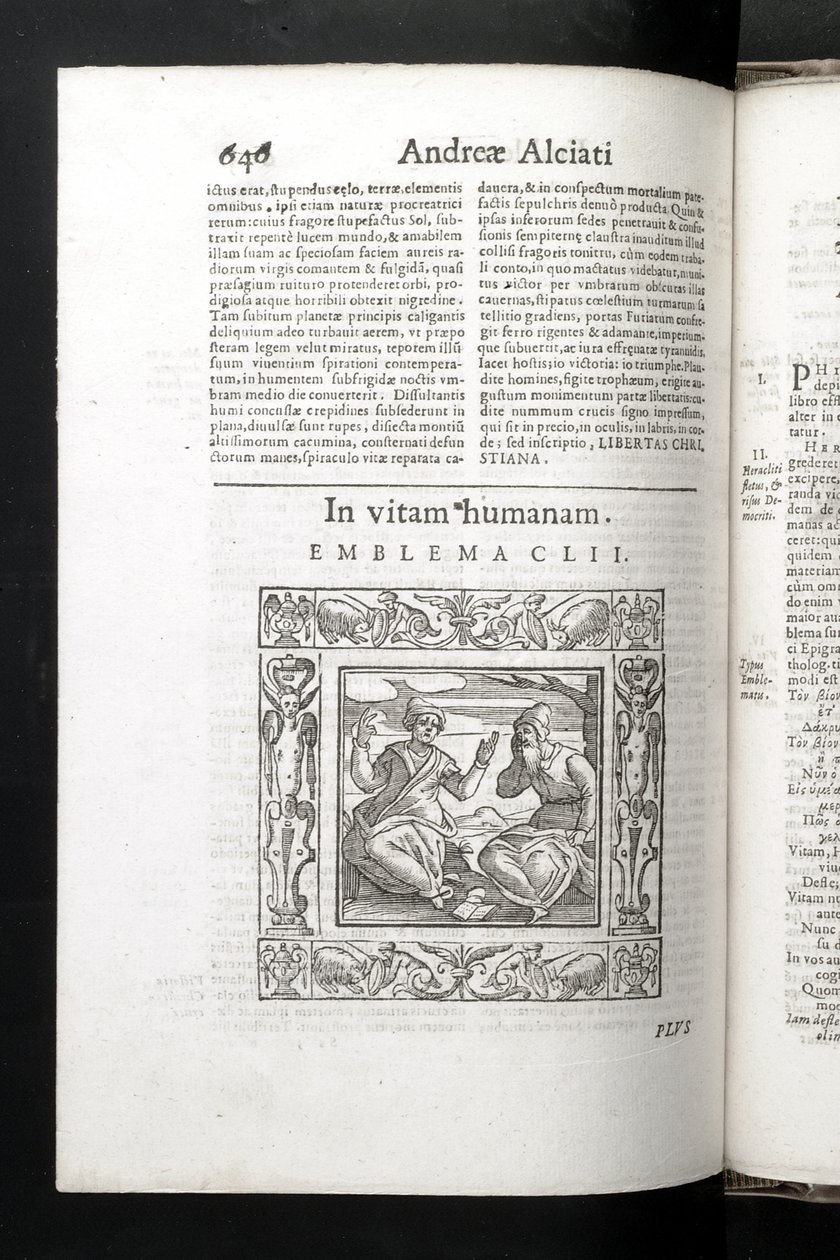 Emblemat 152, In Human Life, z Emblemata Andrei Alciato, Padwa, Petro Paulo Tozzi autorstwa Italian School