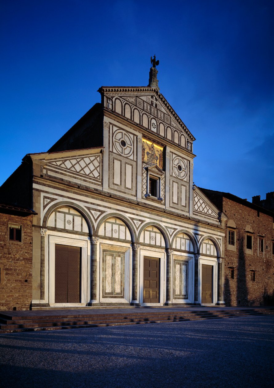 Fasada kościoła autorstwa Italian School