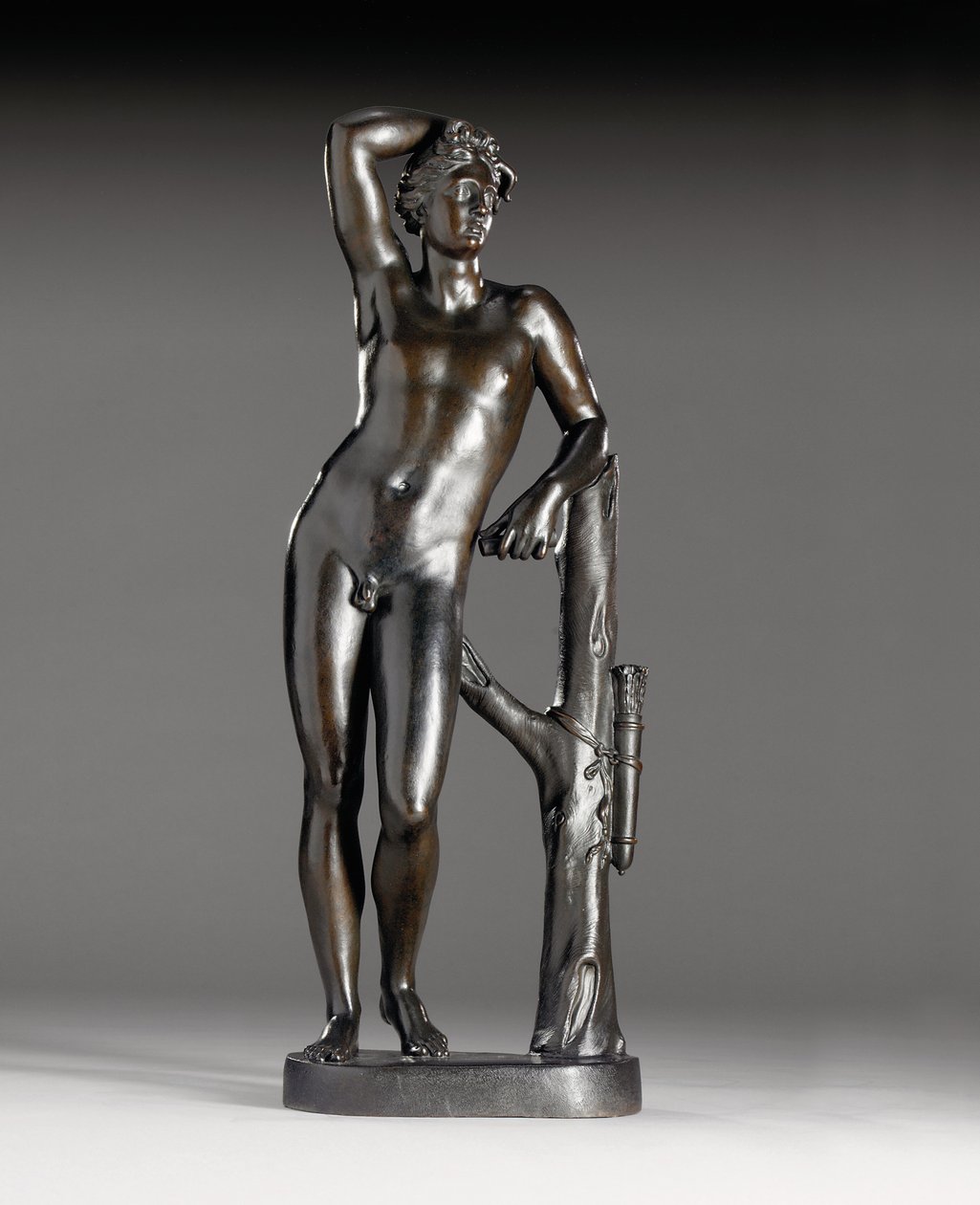 Figura Apollina, po antyku, ok.1722 autorstwa Italian School