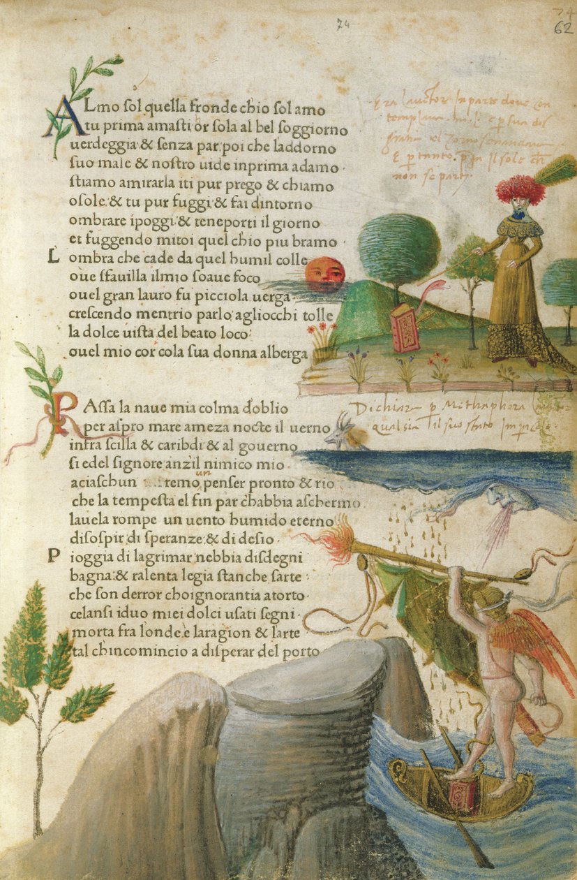 Fol. 62r, „Almo Sol, który opada ch
