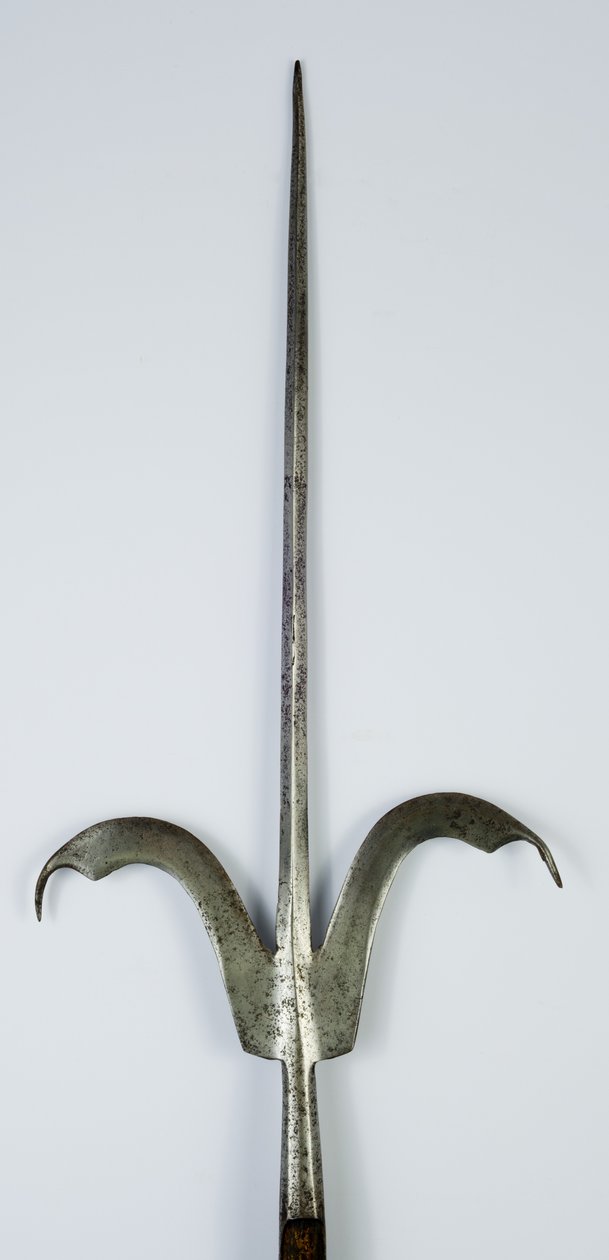 Friuli Spear, ok. 1600 (stal i drewno) autorstwa Italian School