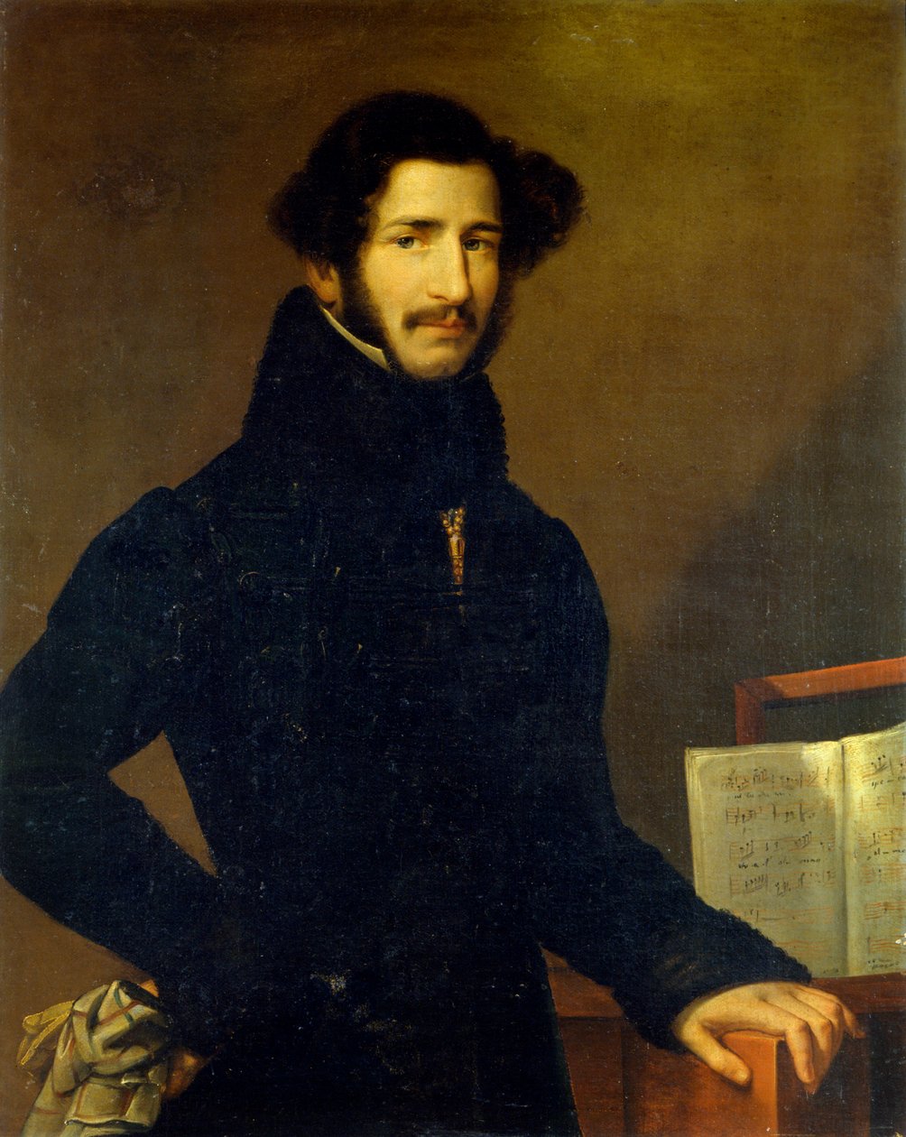 Gaetano Donizetti autorstwa Italian School