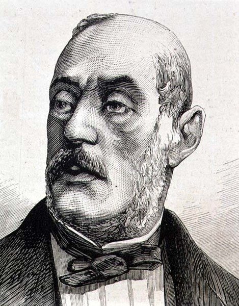 Giuseppe Ferrari (1811-1876) włoski historyk i filozof polityczny (grafika) autorstwa Italian School