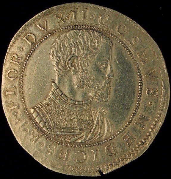 Złota płyta należąca do Cosimo I (1519-74) de
