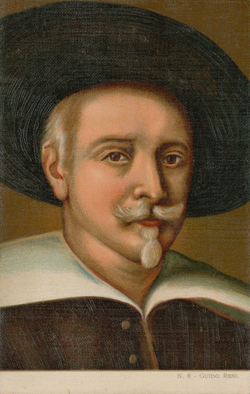 Guido Reni, włoski malarz (chromolitograf) autorstwa Italian School