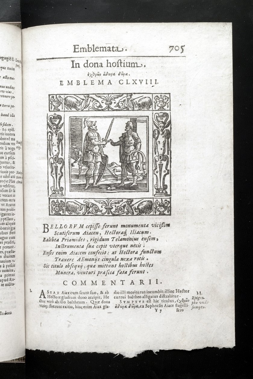 Ilustracja z emblematu, 1621 autorstwa Italian School