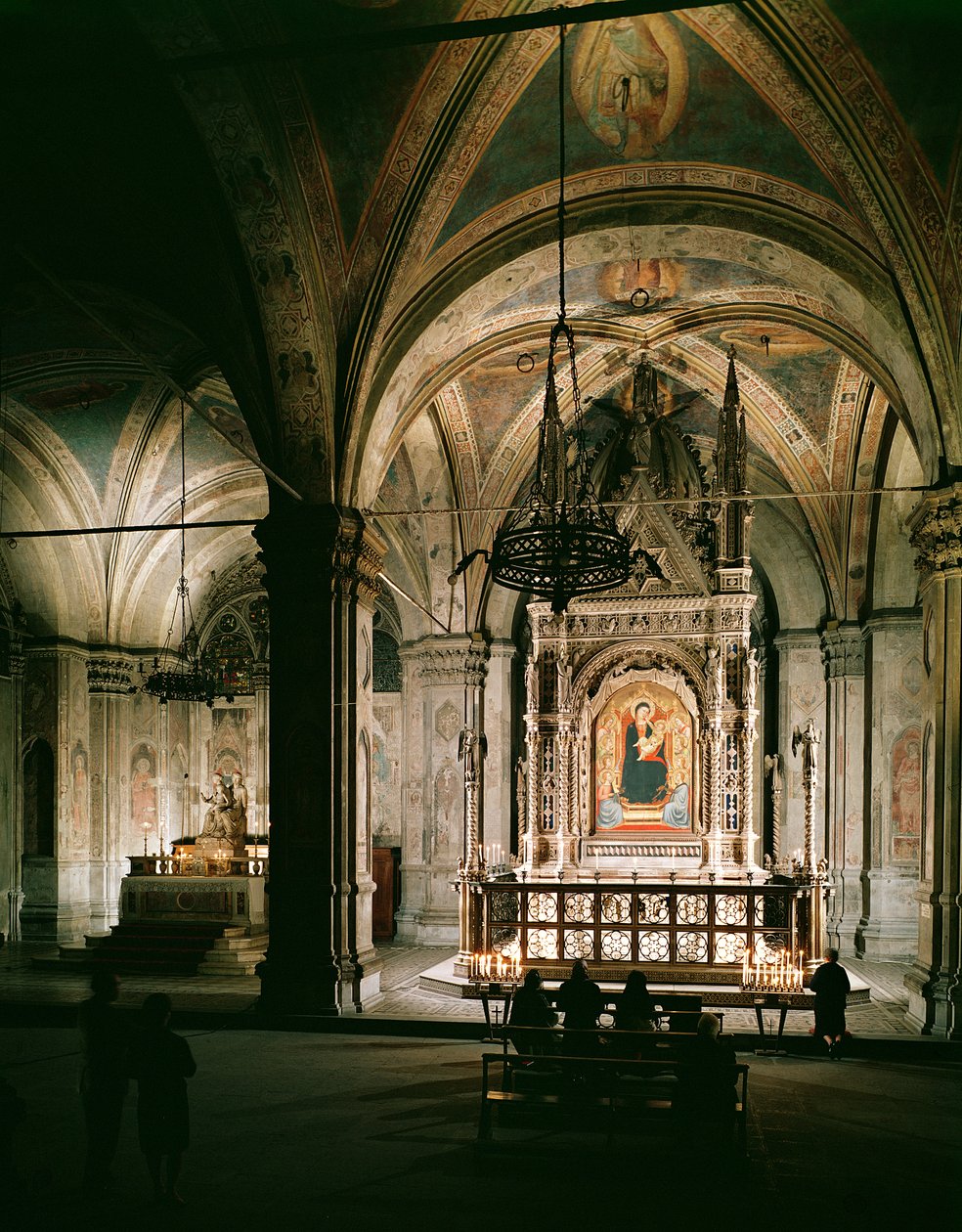 Widok wnętrza kościoła autorstwa Italian School