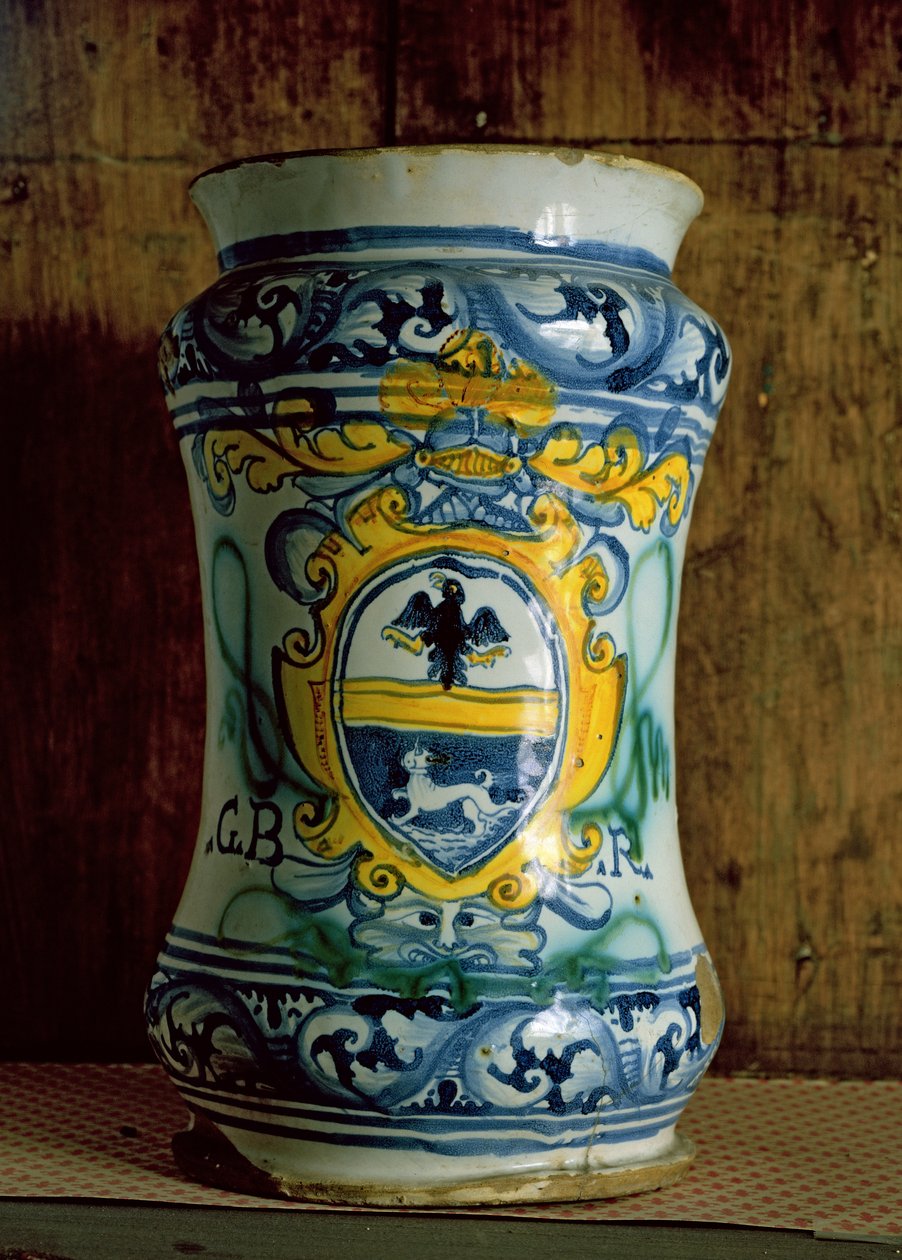 Aptekarz z majoliki (ceramiczne) autorstwa Italian School