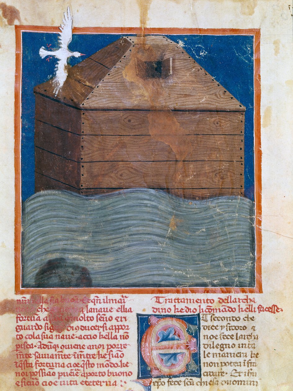 SM. II.VI.16, c 83a, Arka Noego autorstwa Italian School