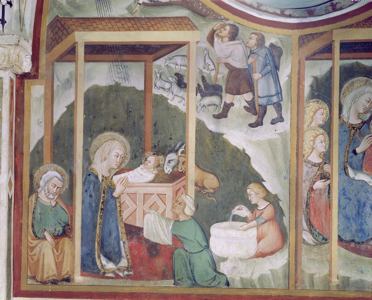 Narodzenia, Kaplica Matki Bożej autorstwa Italian School