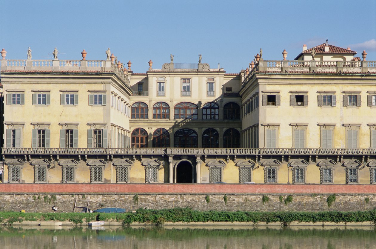 Palazzo Corsini, zbudowany 1650-c.1737 autorstwa Italian School