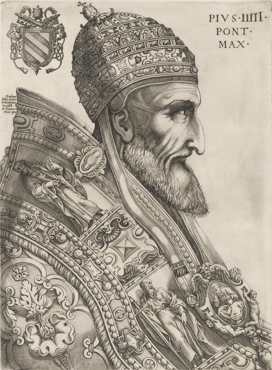 Pius V, c. 1566 autorstwa Italian School
