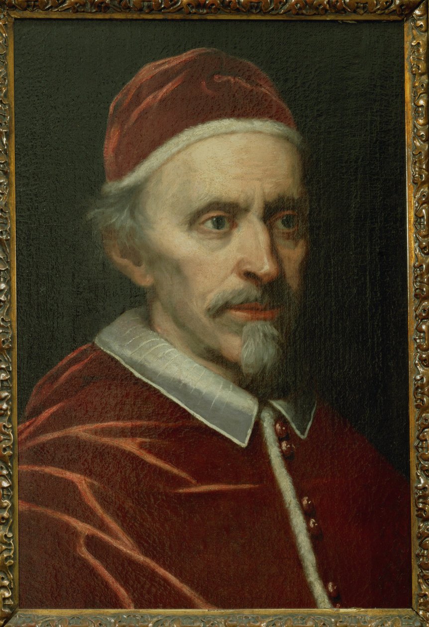 Papież Innocenty XI, papież 1676-1689 ... (olej na płótnie) autorstwa Italian School