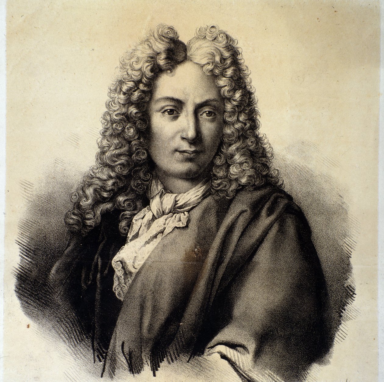 Portret Arcangelo Corelli (1653-1713) włoskiego kompozytora i skrzypka autorstwa Italian School