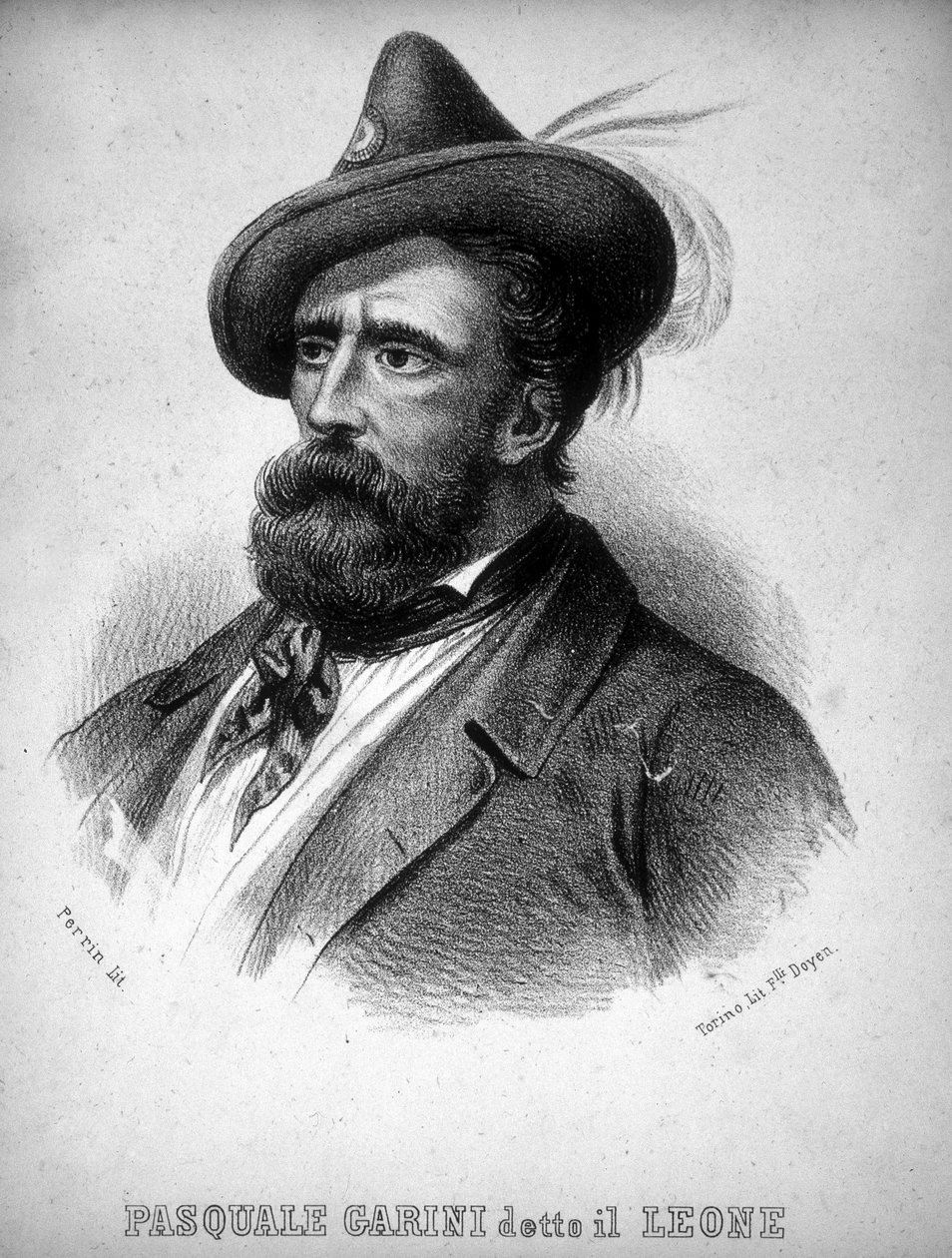 Portret rozbójnika Pasquale Garini autorstwa Italian School