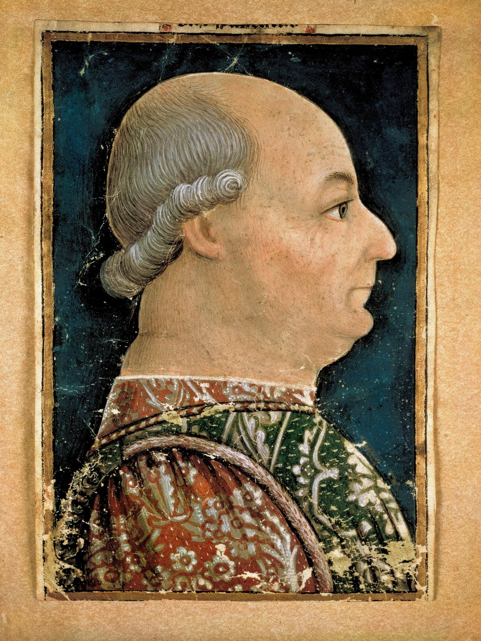 Portret Francesco Sforza autorstwa Italian School