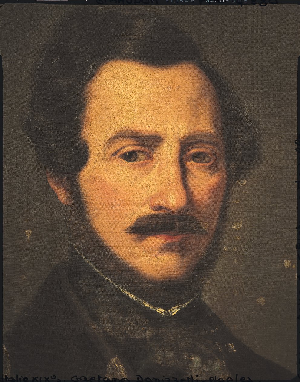 Portret Gaetano Donizettiego (1797-1848) autorstwa Italian School
