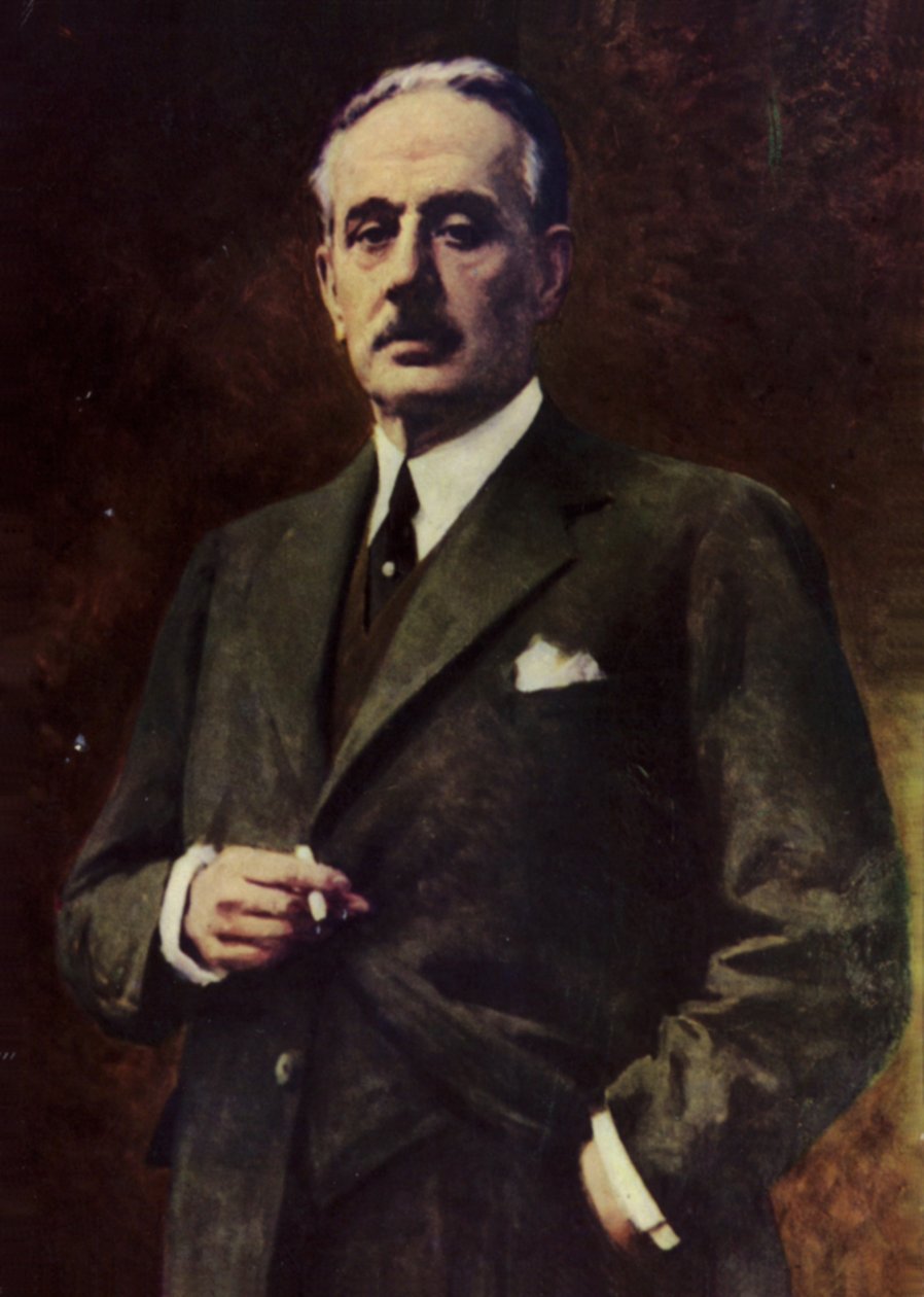 Portret Giacomo Pucciniego (kolorowa litografia) autorstwa Italian School