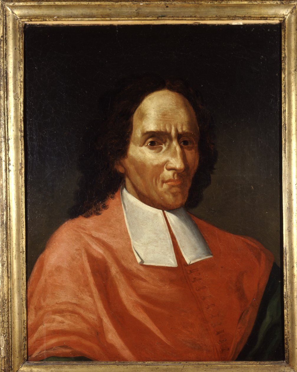 Portret Giambattisty Vico (1668-1744), historyka, prawnika i filozofa. Nazywany również Giovanni, Gian Battista, Jean Baptiste lub Jean-Baptiste. Malarstwo z XVII wieku. Narodowe Muzeum Rzymskie, Rzym. autorstwa Italian School