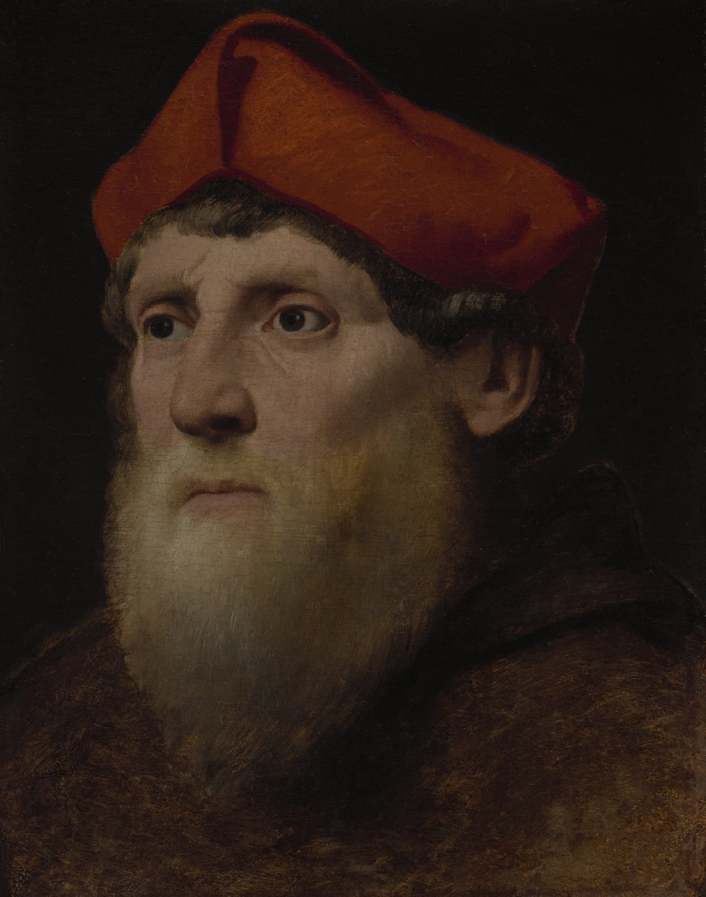 Portret brodatego prałata, ok. 1520-40 autorstwa Italian School