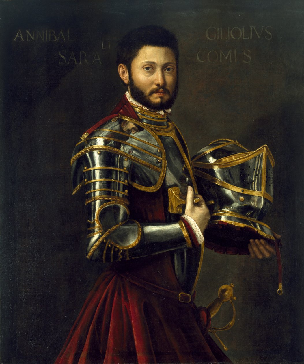 Portret mężczyzny, XVI w. autorstwa Italian School