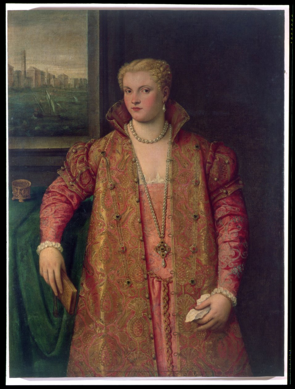 Portret kobiety, szkoła wenecka autorstwa Italian School