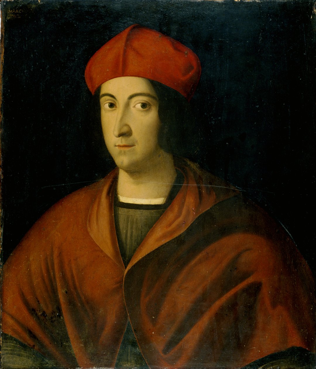 Portret kardynała (tempera na drewnie) autorstwa Italian School