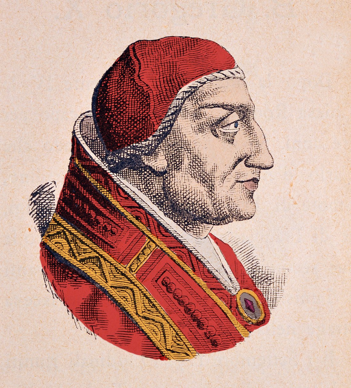 Portret papieża Klemensa IV autorstwa Italian School