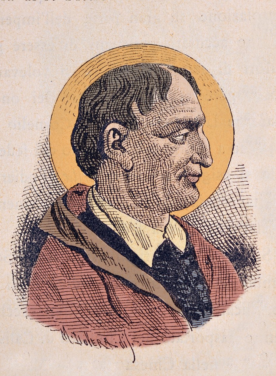 Portret papieża Corneille (Cornelius lub Cornelio) (251-253) autorstwa Italian School