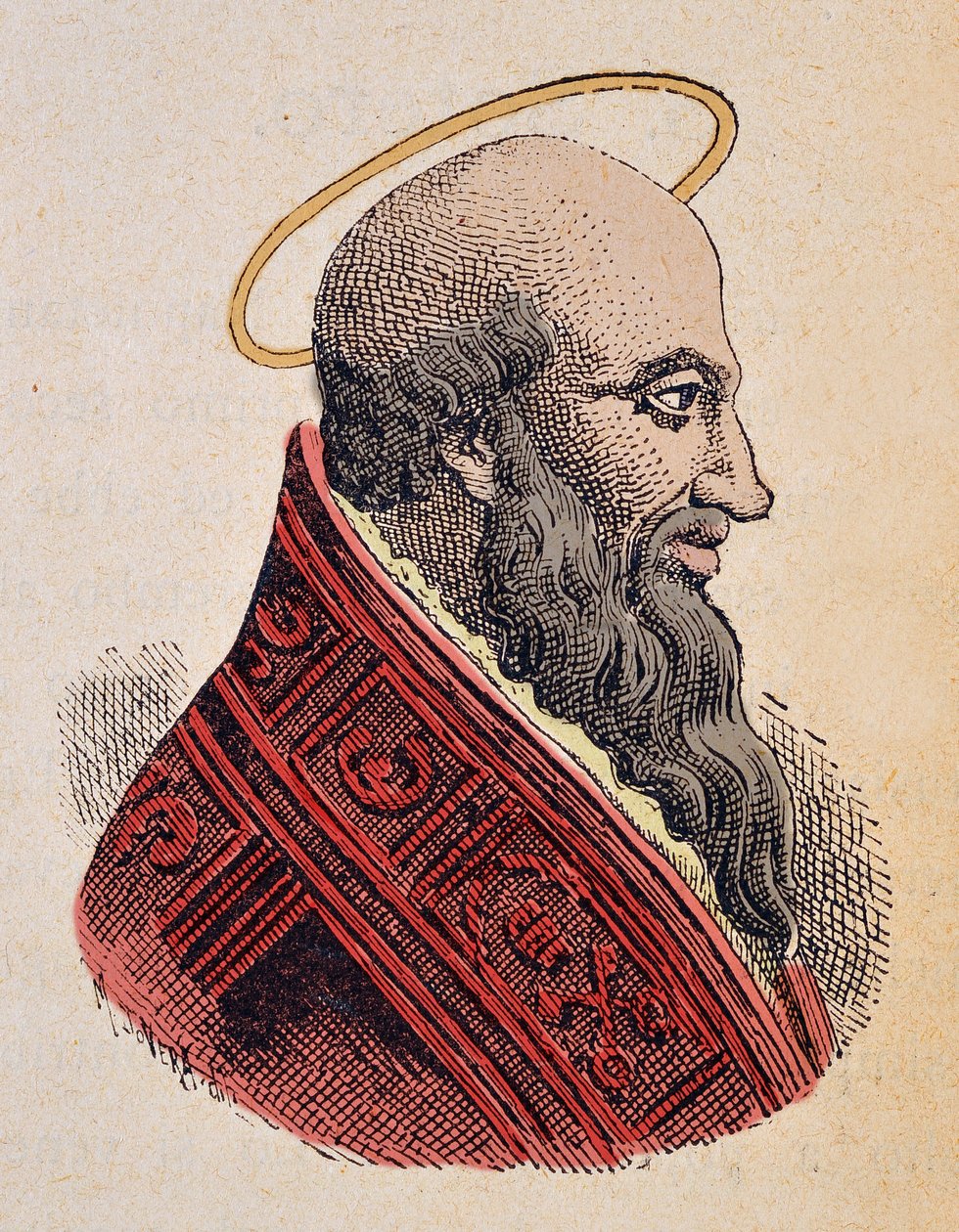 Portret papieża Eleuthere (ok. 175–189) autorstwa Italian School