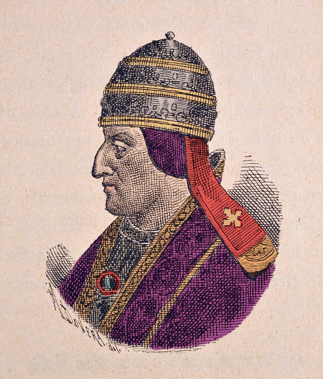 Portret papieża Eugeniusza IV (Eugeniusz, Eugeniusz) (1431-1447) autorstwa Italian School