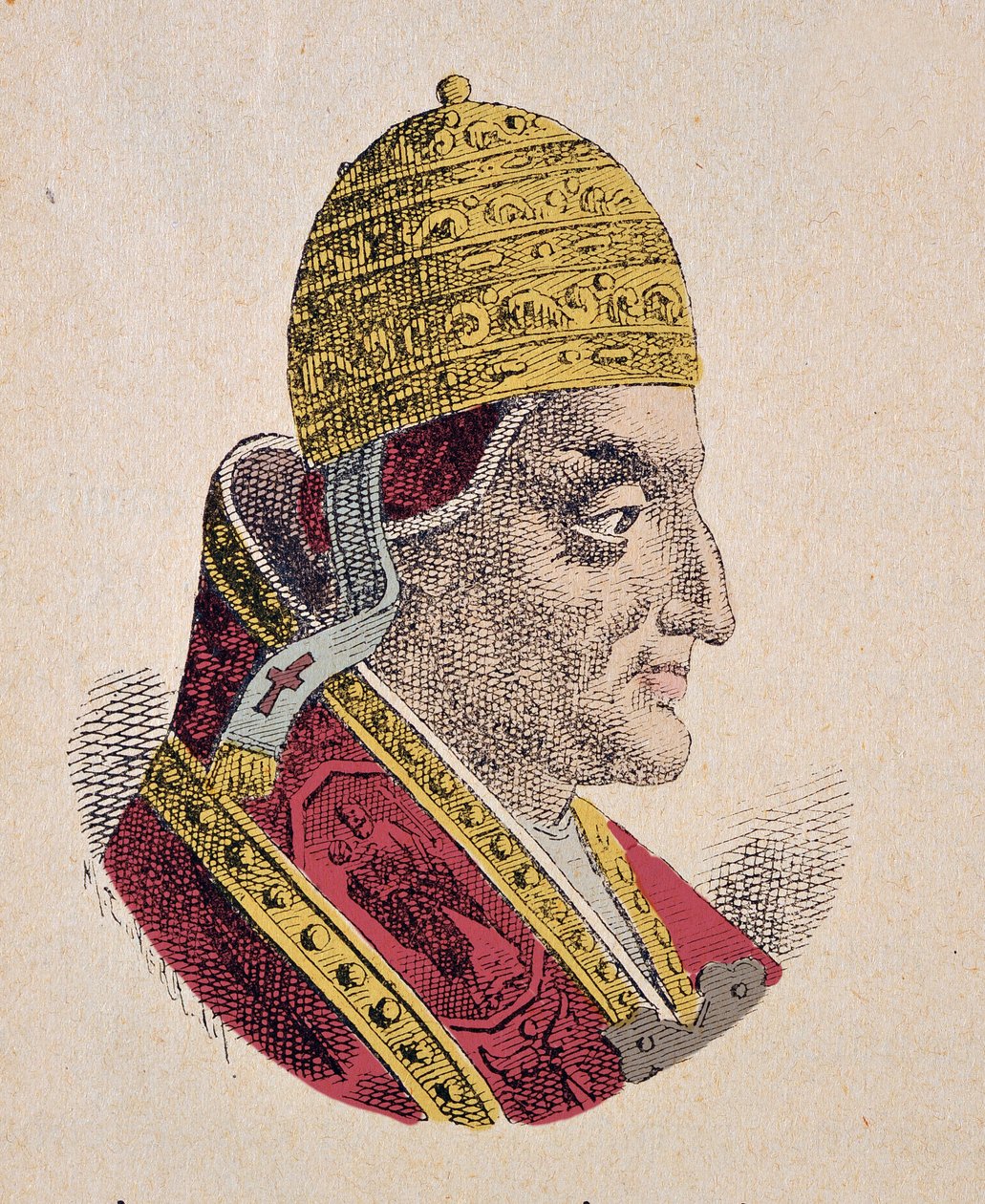 Portret papieża Innocentego IV (1243-1254) autorstwa Italian School