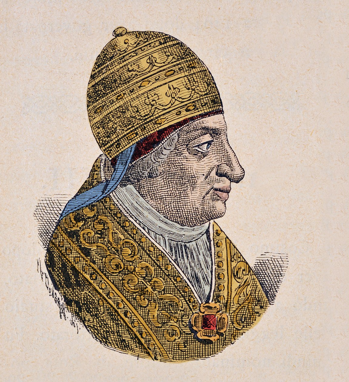 Portret papieża Innocentego VII autorstwa Italian School